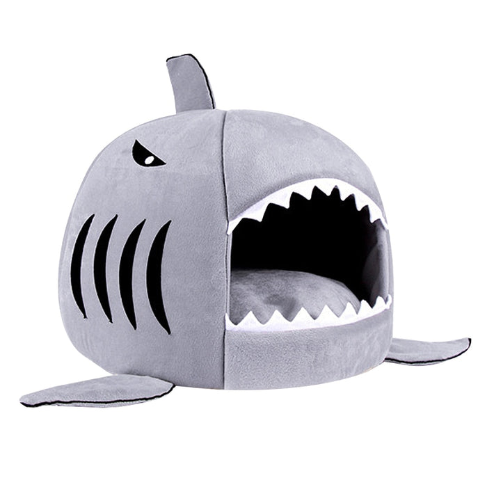 Soft Cushioned Shark Pet house