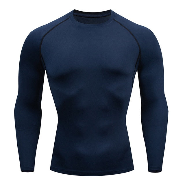 Men Compression Running T Shirt