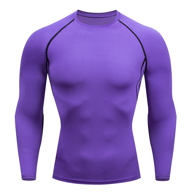 Men Compression Running T Shirt
