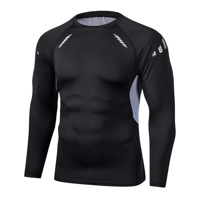 Men Compression Running T Shirt