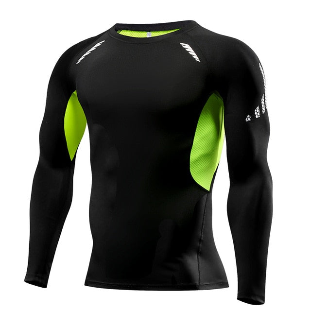 Men Compression Running T Shirt