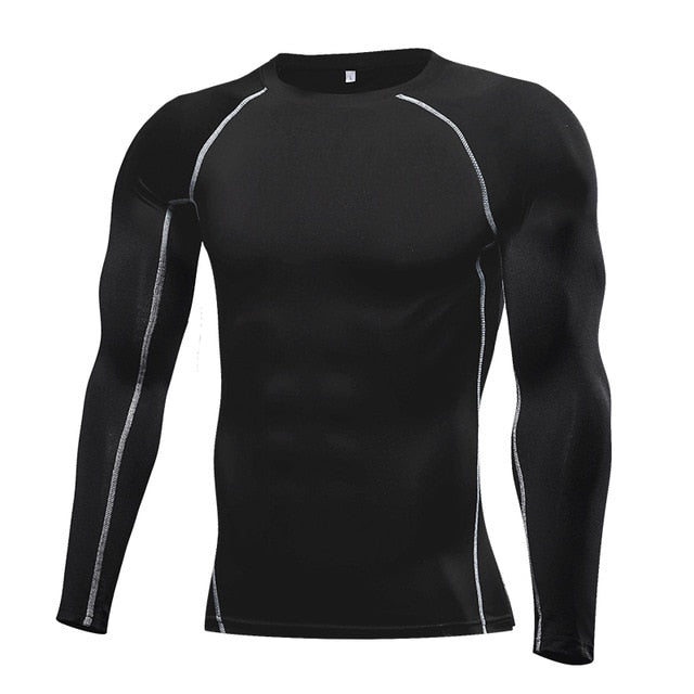 Men Compression Running T Shirt