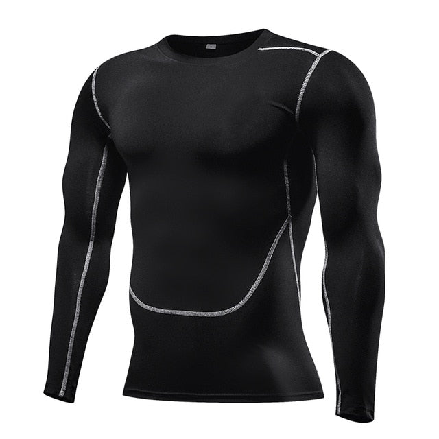 Men Compression Running T Shirt