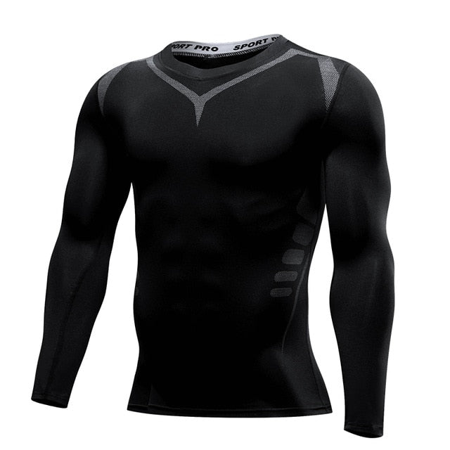 Men Compression Running T Shirt