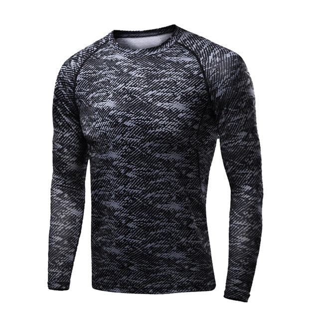 Men Compression Running T Shirt