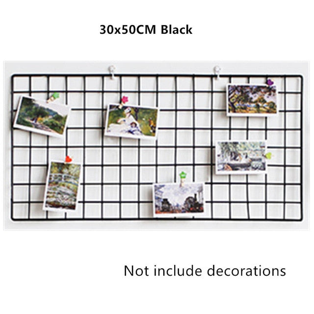 Photo Hanging Grid For Wall Decor